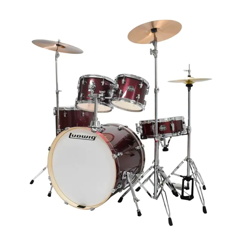 BATERIA LUDWIG ELEMENT 5 PIEZAS VINO