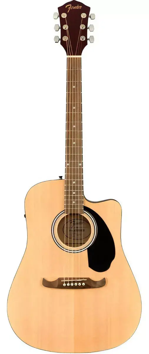 GUITARRA EQ FENDER FA125CE FOLK NATURAL