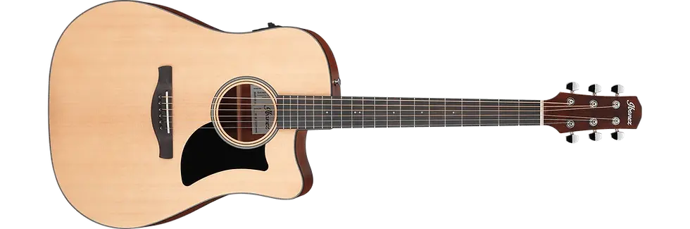 Guitarra Electroacustica Ibanez Aad50Ce-Natural Low Gloss