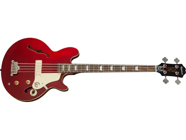 BAJO ELÉCTRICO EPIPHONE EBJCSBUNH1JACK CASADY SPARKLING BURGUNDY