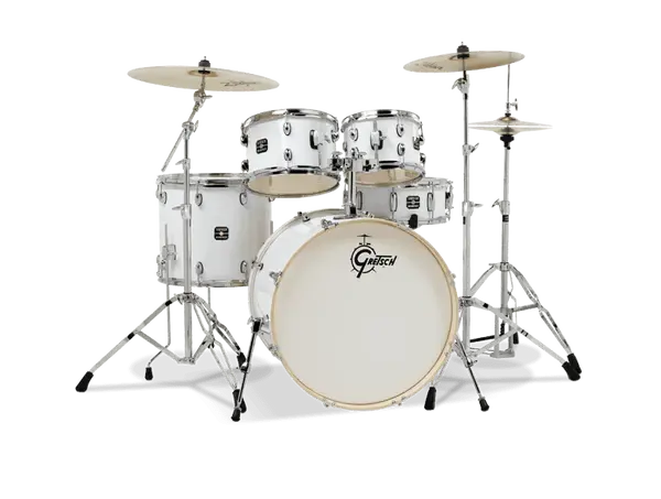 BATERIA GRETSCH GE4E825W BLANCA 5 PIEZAS