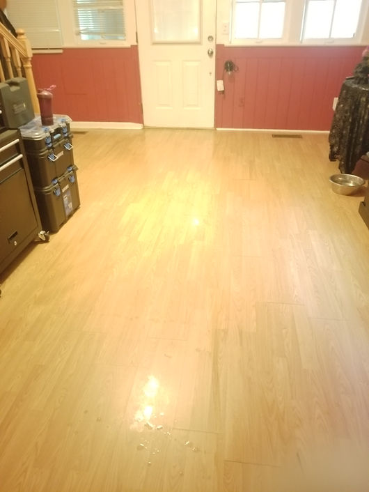 Clean hardwood floors from professional move out cleaning services