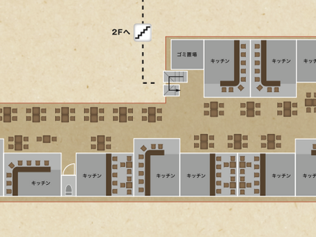 小倉屋台街【小倉十三区】建築デザイン編