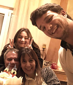 half Italian and half Greek - my family the "Dragons"