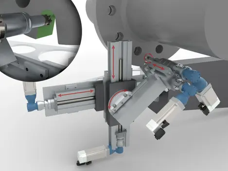 3D-visualisering av nischmaskiner