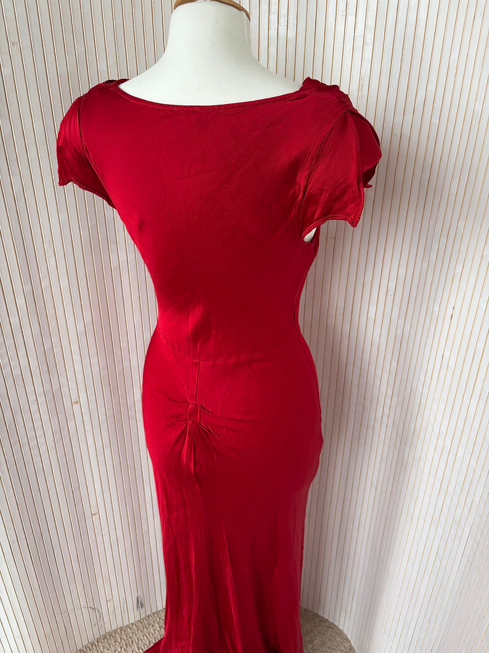 Thumbnail: Red Ghost Maxi Dress