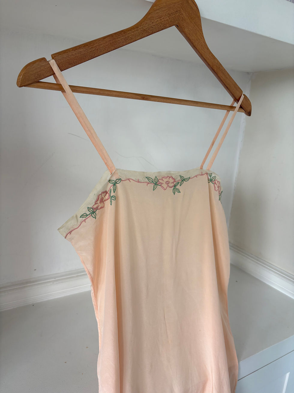 Thumbnail: Vintage Pink Silk Cami Top