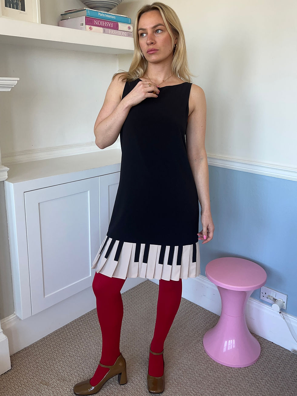 Thumbnail: Moschino Piano Dress