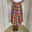 Thumbnail: Vintage Multicoloured Cotton Skirt