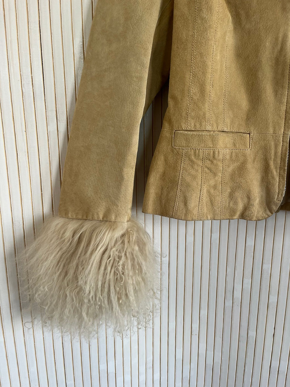 Thumbnail: Suede Afghan Jacket