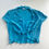 Thumbnail: Blue Silk Ruffle Tie Top