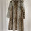 Thumbnail: Vintage Leopard Long Faux Fur Coat
