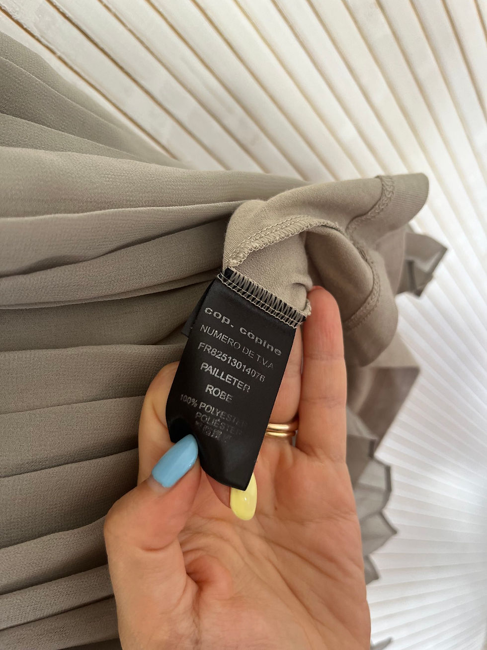 Thumbnail: Cop Copine drop waist pleated dress