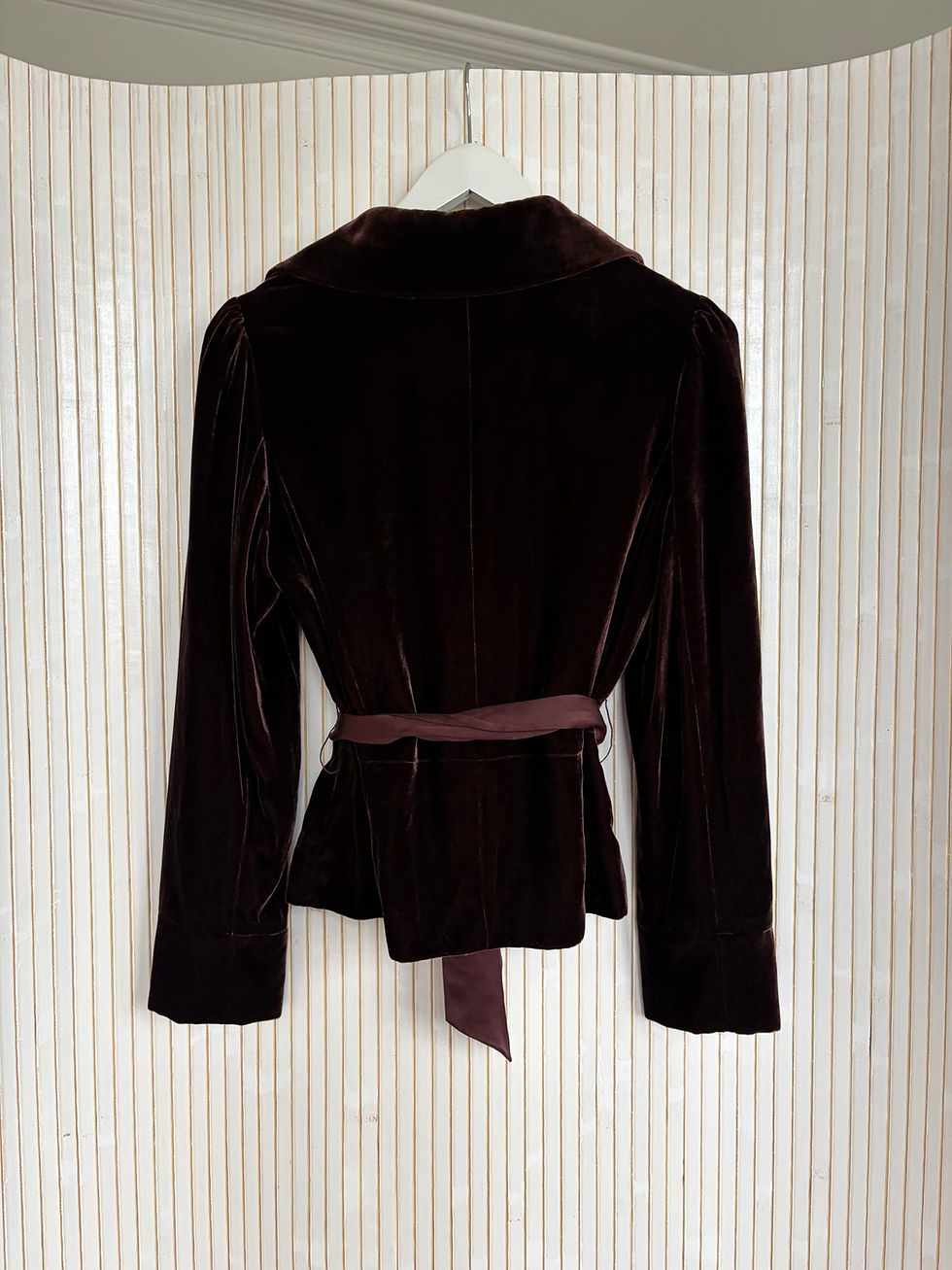 Thumbnail: Brown Velvet Jacket