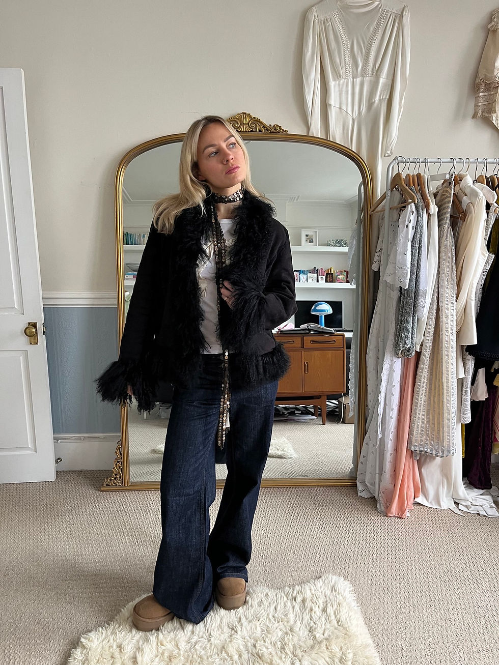 Thumbnail: Black Penny Lane Jacket