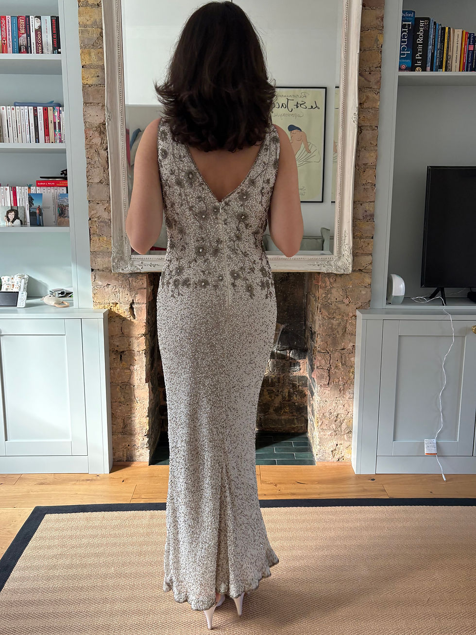 Thumbnail: 90’s Beaded Maxi Dress