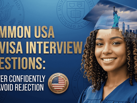Common USA F-1 Visa Interview Questions: Answer Confidently and Avoid Rejection