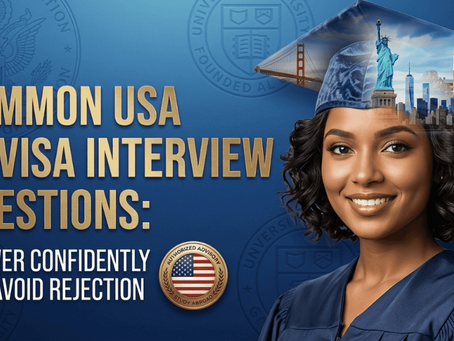 Common USA F-1 Visa Interview Questions: Answer Confidently and Avoid Rejection