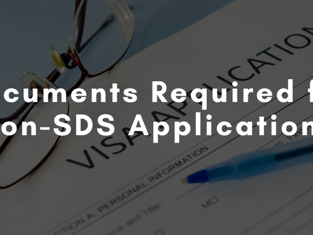 Documents Required for Non-SDS Applications