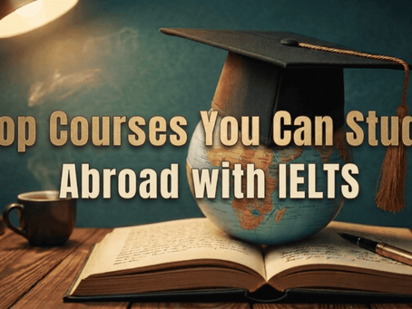Top Courses You Can Study Abroad with IELTS