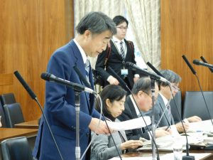 1月24日 参議院厚生労働委員会(閉会中審査)で質問しました。