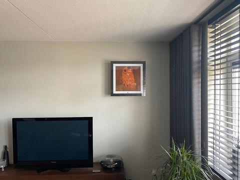 LG schilderij airconditioning door Burg Airconditioning
