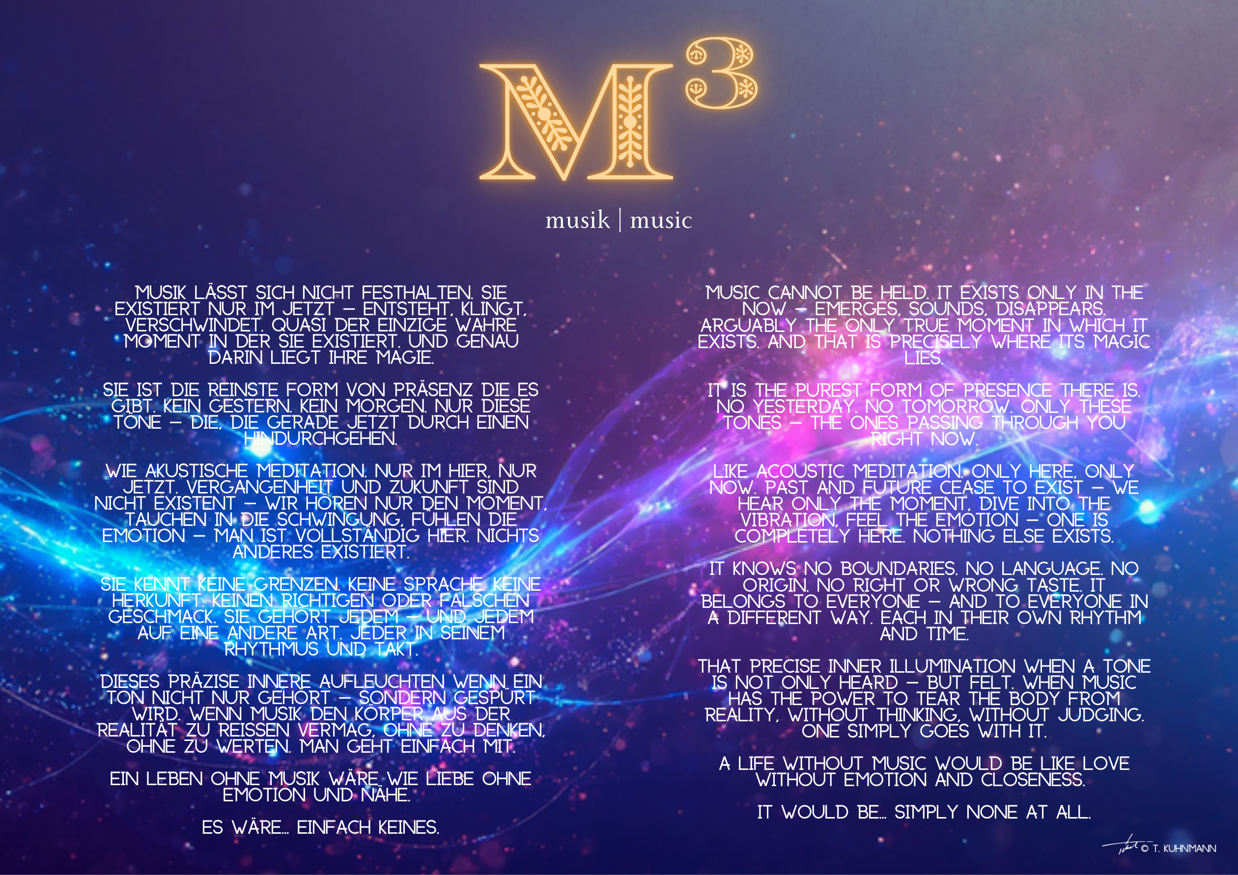 M³ — Musik | Music