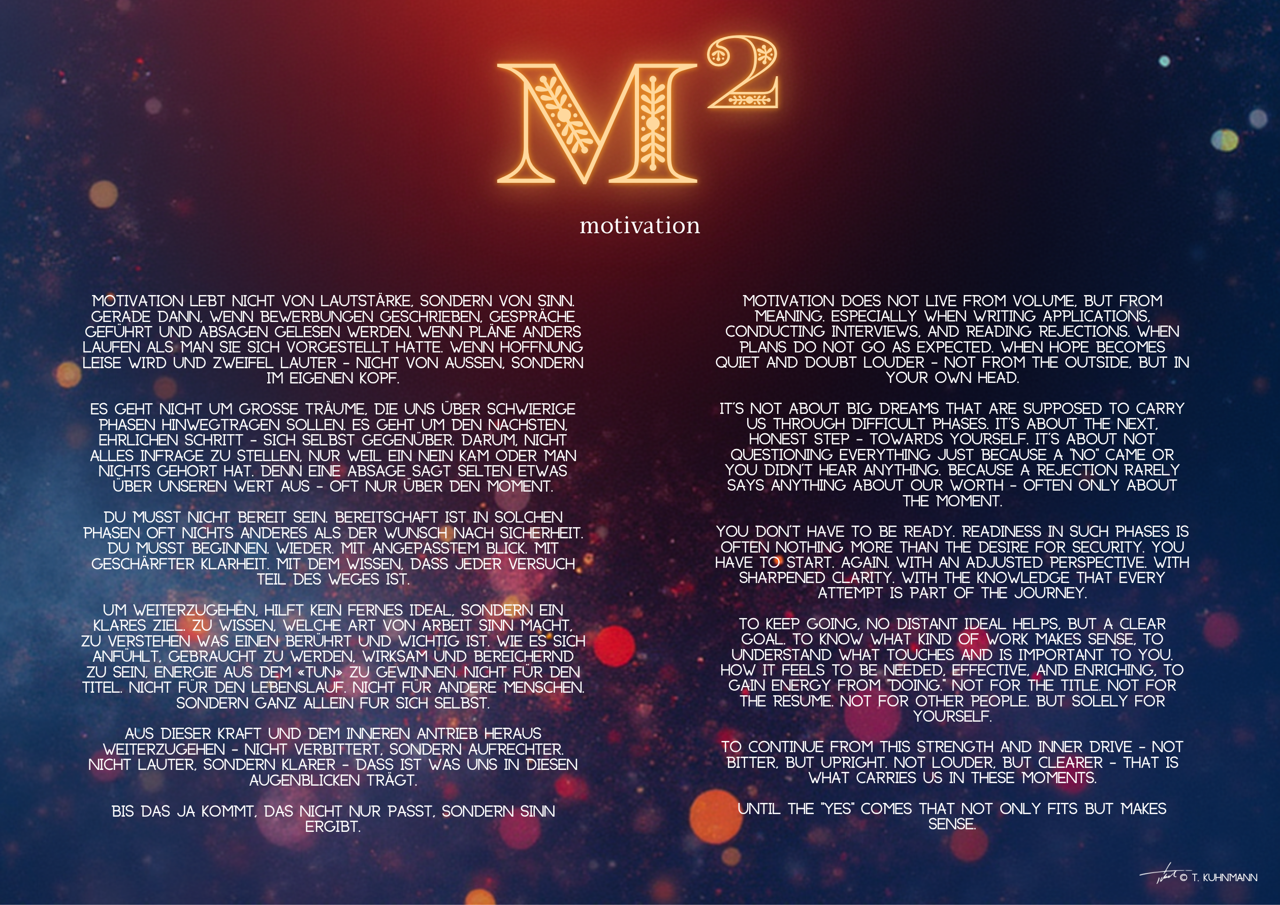 M² — Motivation