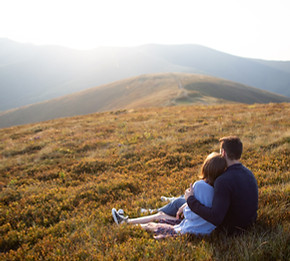 Couple in Meadow