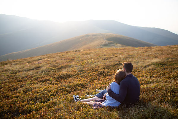 Apreciando o pôr do sol