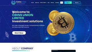 SCAM - Coinsunion.com Review: 9% - 15% daily for 14 - 15 days. 150% - 200% after 5 - 7 days.