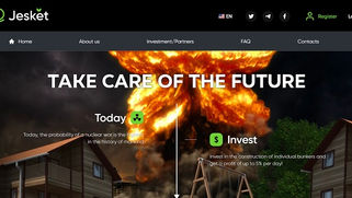 SCAM - Jesket.com Review: 4% daily 30 days for crypto invest, 5% daily 25 days for usd coins invest.