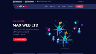 SCAM - Maxweb.capital Review: 1% - 2% daily for 60 days. 3% - 3.40% daily for 40 days.