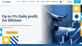 SCAM - Tradexoin.com Review: 4% - 7% daily forever. (blog bonus 5% ref. back.)