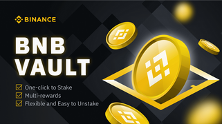 BNB Vault for passive income on Binance