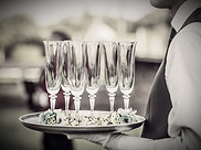 Waiter with Champagne Flutes_edited