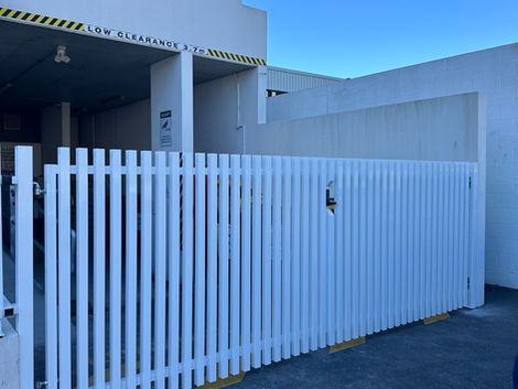 Driveway gates providing both security and modern design with long-lasting aluminium construction.