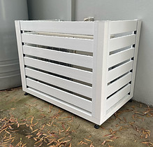 White air con cover. On Click, the user is directed to an example gallery of Air Cons, Hot Water and Gas Bottle Covers.