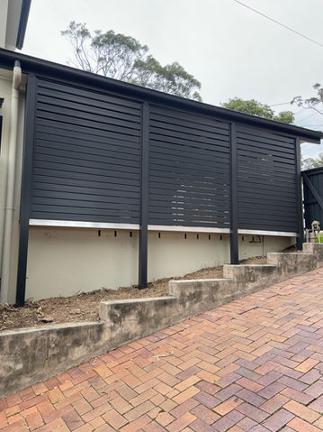 Carport Side Screens Monument