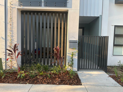 Custom Privacy Screen for townhouse