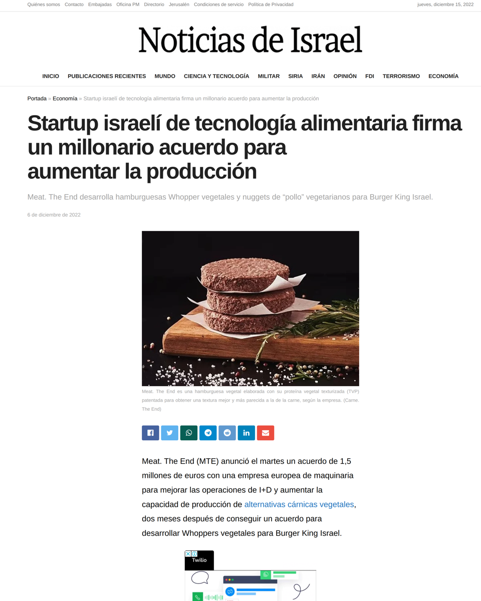 Noticias de Israel