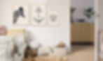 STOR AVL - dörr - Zebra + ankare + wild - ALLT BEIGE