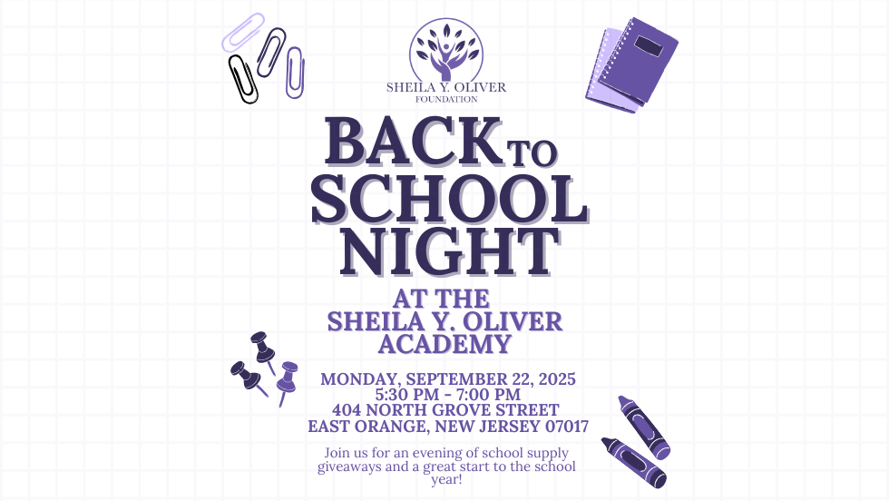 Back to School Night at the Sheila Y. Oliver Academy