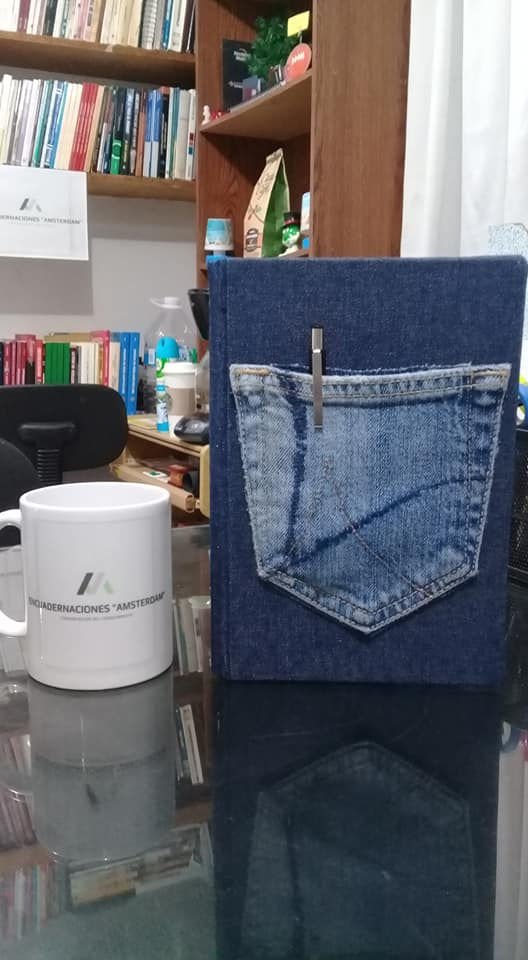 Miniatura: LIBRETA DE MEZCLILLA JEANS (LM-01 PRO)