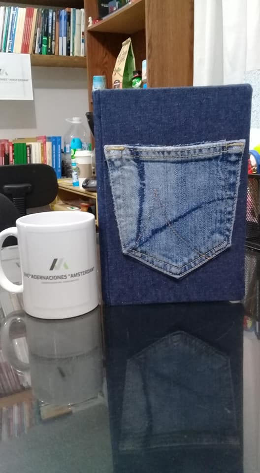 Miniatura: LIBRETA DE MEZCLILLA JEANS (LM-01 PRO)