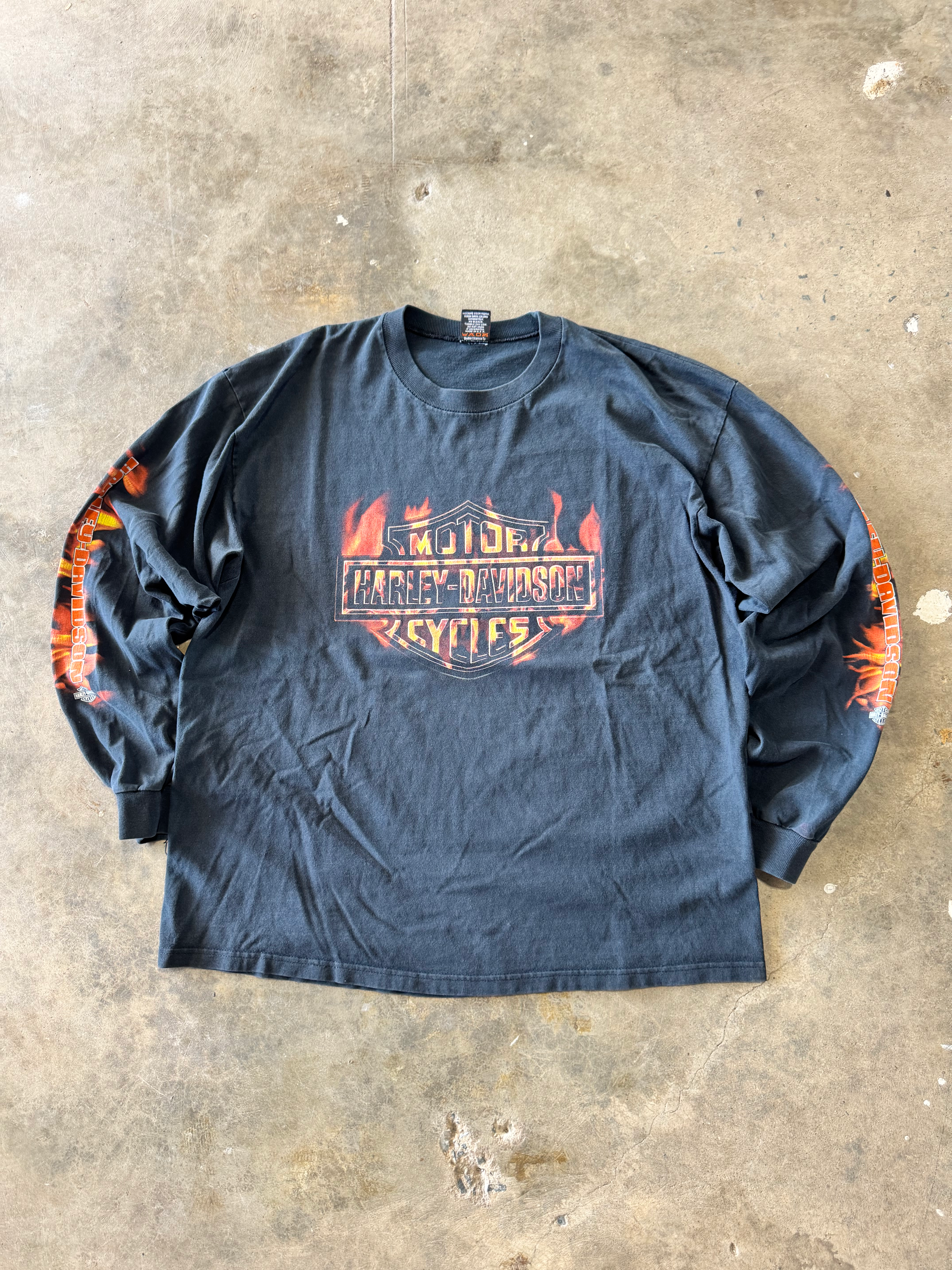 Flame Ball Harley Long Sleeve