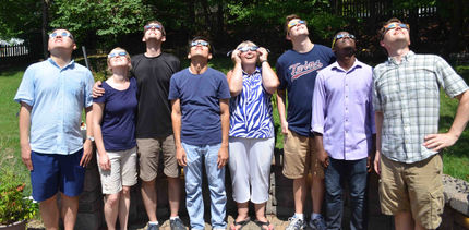 Total eclipse of the lab...