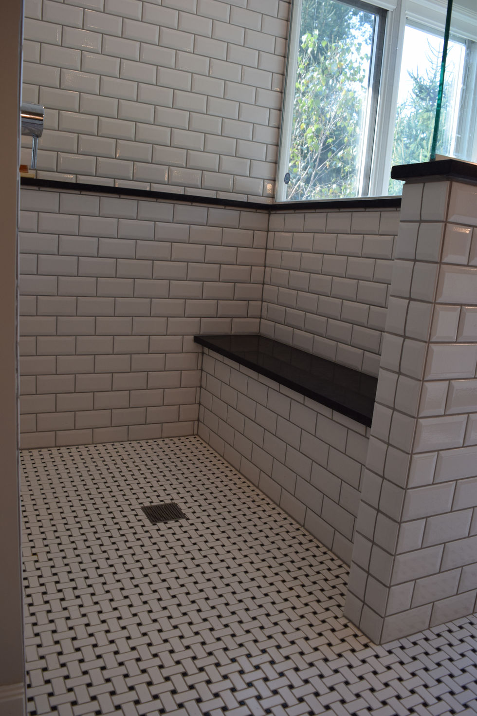 Zero Entry Shower with Seat