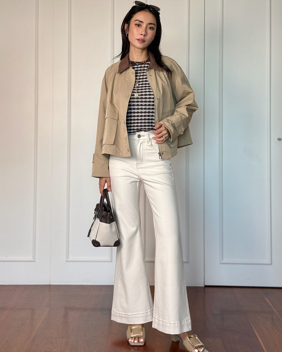 Thumbnail:  High Waist Flared Jeans