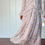 Thumbnail: Floral Silk Long Sleeve Mixi Dress